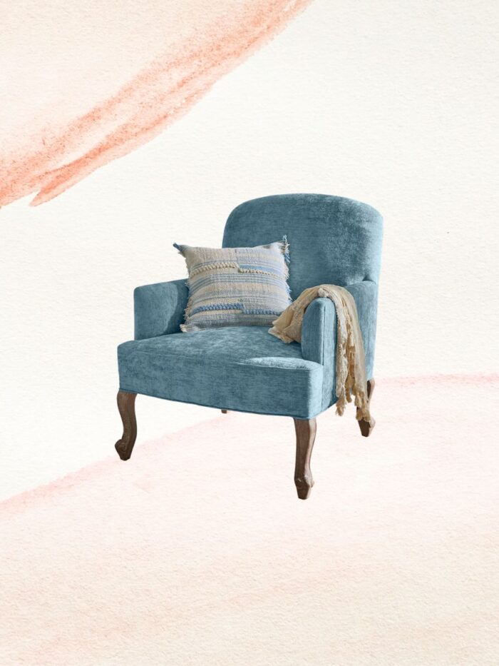 Sessel Clairmont Bleu